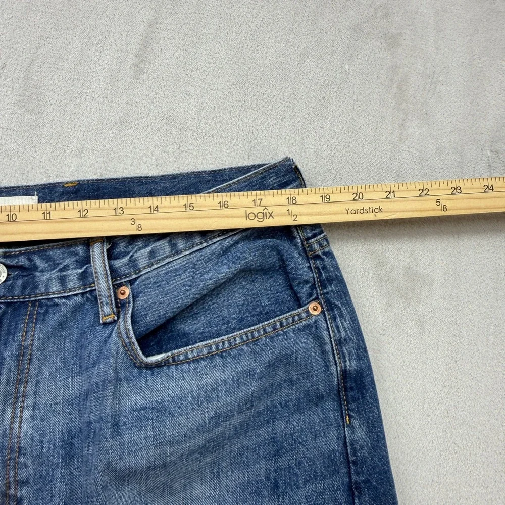 Gap Jeans Mens 36x32 Blue Relaxed Fit Stone Wash Loose Baggy Y2K Style‎ Skater
